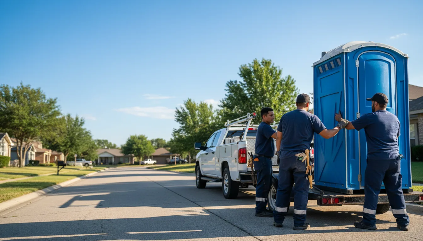 Portable Toilet Rental in Corinth, TX near me